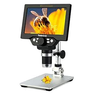 Koolertron Digital USB Microscope, Electronic Microscope with 7 Inch ...