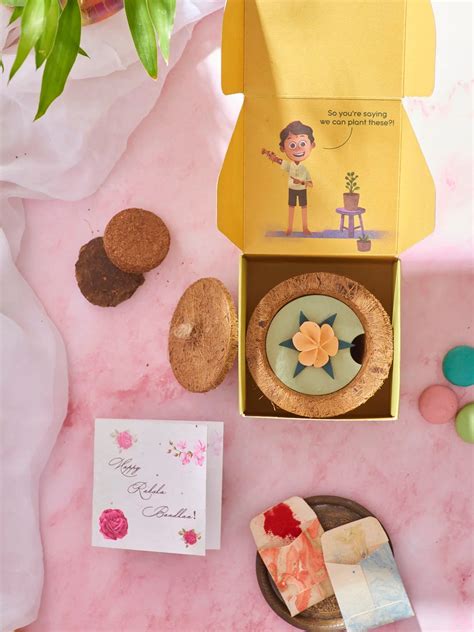 Blooming Tales | Eco-Friendly Seed Paper Rakhi Planting Kit