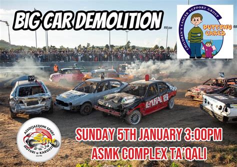 BIG CAR DEMOLITION 2025, Ta'Qali, Attard, 5 January 2025 | AllEvents