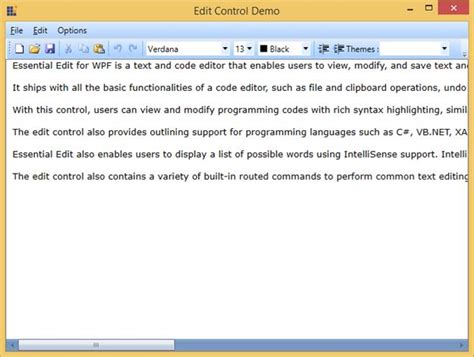 Image result for JavaScript Editor Control WPF