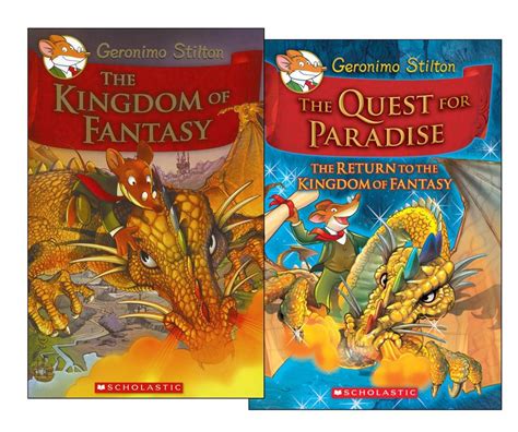 Buy Geronimo Stilton Kingdom of Fantasy and Quest for Paradise ...