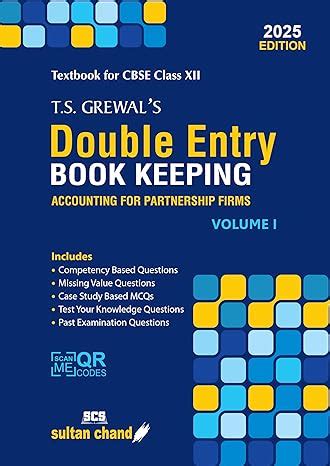 T.S. Grewal'S Double Entry Book Keeping - Accounting For Partnership ...