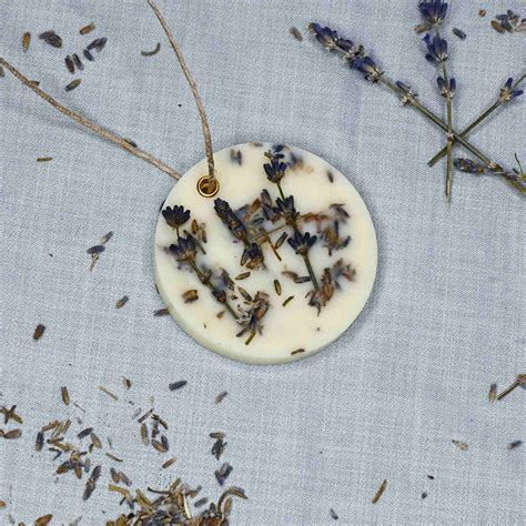 Lavender Small Round Sachet | Wax Sachets & Fragrance by Aniora – Brown ...