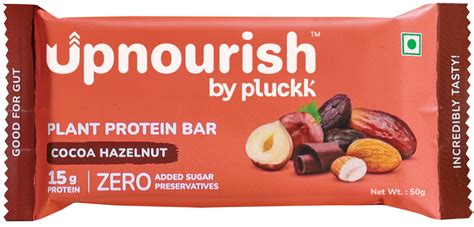 Upnourish Plant Protein Bar Cocoa Hazelnut