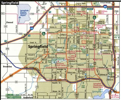 Image result for Springfield IL City Limits Map