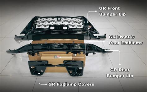 Fortuner Legender to Legender GR Original Like Add On Kit – LUXE AUTOMOTIVE