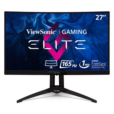 Buy ViewSonic XG270QC 27 Inch Curved 1440p 1ms 165Hz Gaming Monitor ...