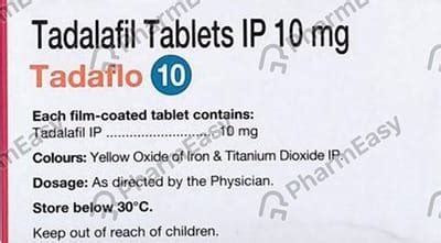 Tadaflo 10 MG Tablet (10): Uses, Side Effects, Price & Dosage | PharmEasy