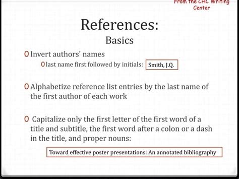 Image result for APA Formatting Tutorial
