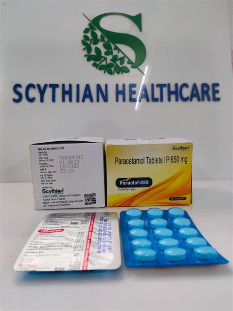 Paraclof-650 Scythian Healthcare