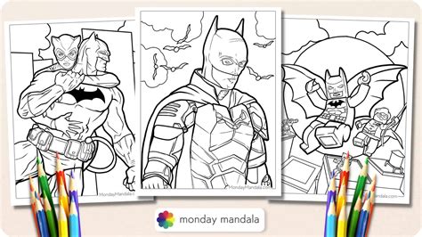 22 Best Batman Coloring Pages (Free Printable PDFs)
