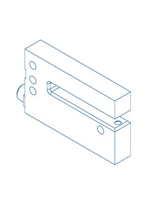 Photo-electric sensors OsiSense XU, fork, infrared, pot +/- connector ...