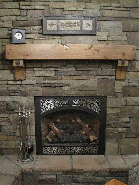 Rustic Cedar Fireplace Mantels - Fireplace Guide by Linda
