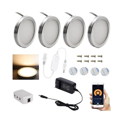 Buy BAVOOTY Smart LED Under Cabinet Lights DC12V Day White Night ...