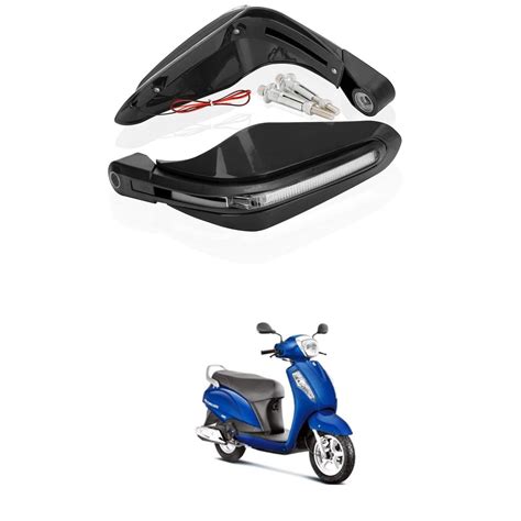 XZRTZ 7/8 inch Motorcycle Hand Guard Kit Light LED Handle Bar Protector ...