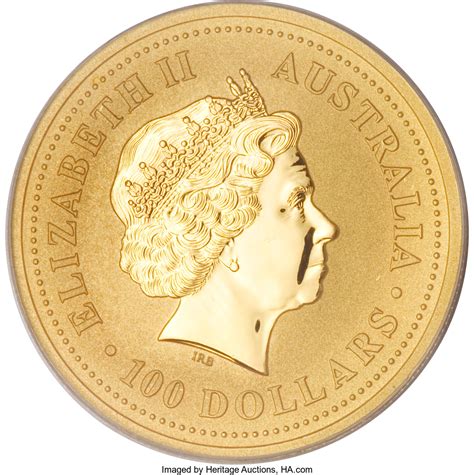 Australia: Elizabeth II gold 100 Dollars 2000,... Australia | Lot ...