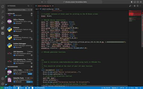 Image result for VEX vs Visual Code
