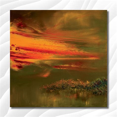Namaste Home - Thought of Evevning - Modern Art Canvas Paintings ...