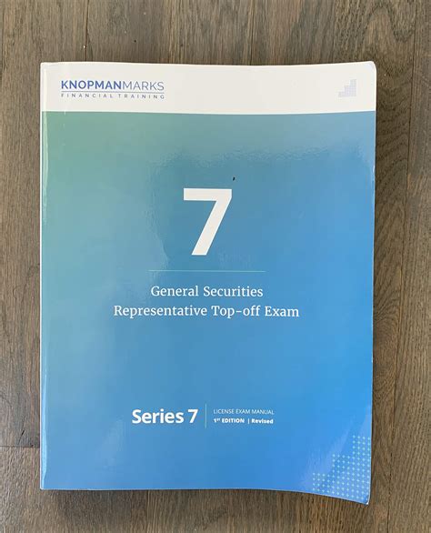 Series 7 General Securities Representative Top-off Exam, 1st Edition by ...