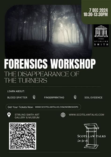Forensics Workshop: The Disappearance of The Turners, The Stirling ...