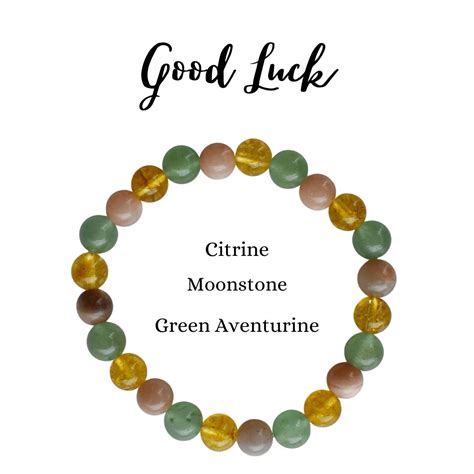 GOOD LUCK Bracelet, Bringing Good Luck Crystal Bracelet, Inspiration ...