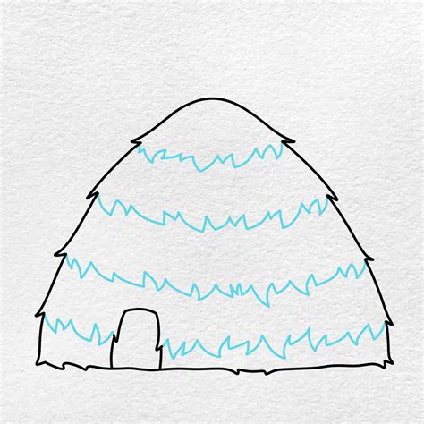 How to Draw a Grass House - HelloArtsy