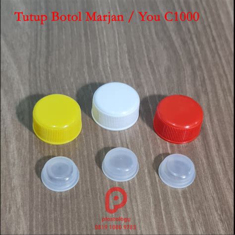 Jual Tutup Botol Marjan / You C1000 BARU - Tutup Dalam, Merah - Kota ...