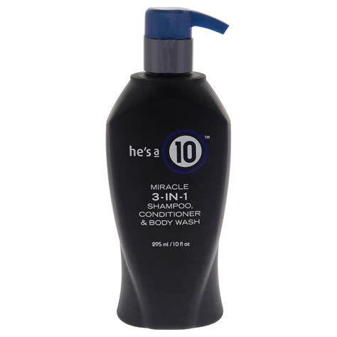 It's A 10 Hes A 10 Miracle 3-In-1 Shampoo, Conditioner & Body Wash ...