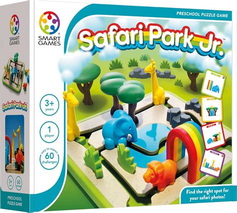 SmartGames Safari Park Jr. Puzzle Game with 60 Challenges India | Ubuy