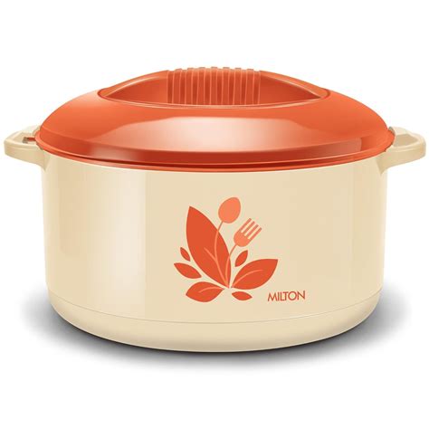 Buy Milton Orchid 17500 Inner Steel Casserole, 15.5 litres, Tan | PU ...