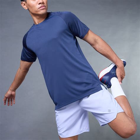 Men's Navy Run Elevate T-shirt – Curefit Healthcare Pvt Ltd