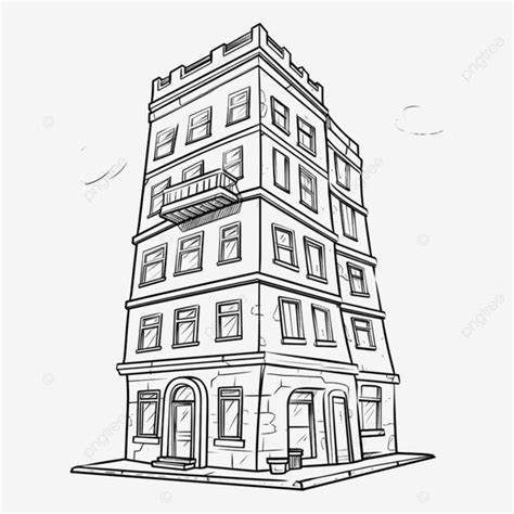 Building Drawing Cartoon 的图像结果