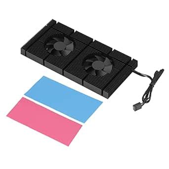 GK6 Dual PWM Fan VRAM Heatsink Adjustable Speed Backplane Memory ...
