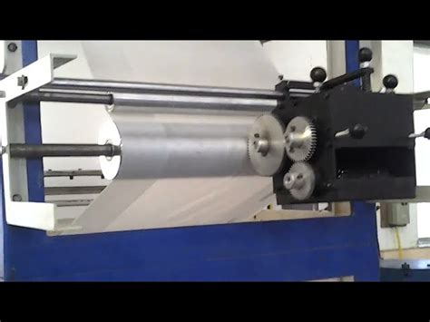 Flexo Printing Machine - 100mm X 330mm Online Mini Flexo Printing ...