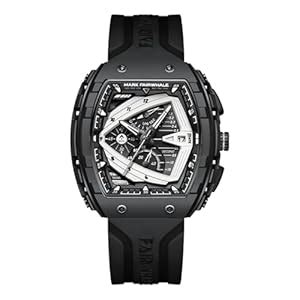 Buy WeCool Fairwhale Watches for Men Luxury Skeleton Tonneau ...