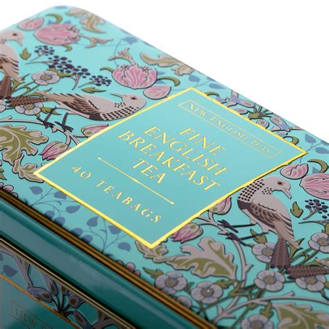 New English Teas Song Thrush and Berries Tea Tin in India | Ubuy
