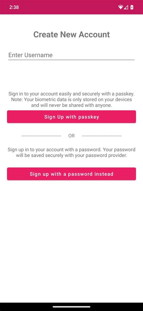 Android Credentials API Examples 的图像结果