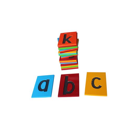 Engraved Small Alphabets – ABC KIDS WORLD