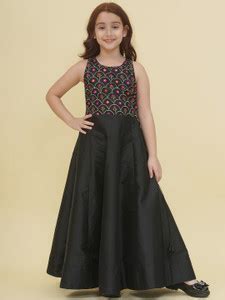 Bitiya By Bhama Girls Maxi/Full Length Party Dress Price in India - Buy ...