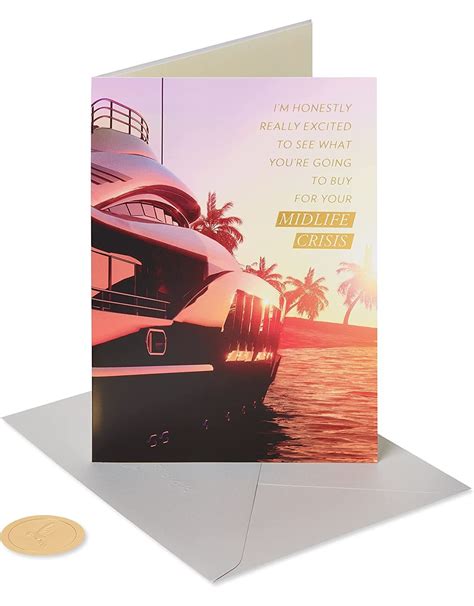 PAPYRUS Birthday Card Midlife Crisis - Digs N Gifts