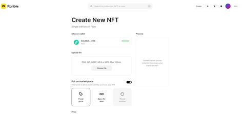 Creating NFT 的图像结果
