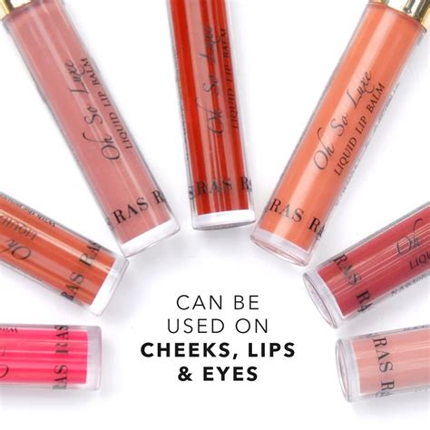 Oh - So Luxe Tinted Liquid Lip Balm For Lips, Cheeks, & Eyes With ...