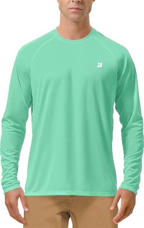 Roadbox Mens UPF 50+ UV Sun Protection Shirts Outdoor Long Sleeve SPF ...