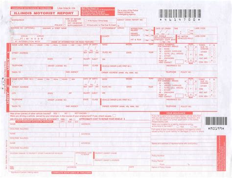 Police Accident Report Example | Templates at allbusinesstemplates.com