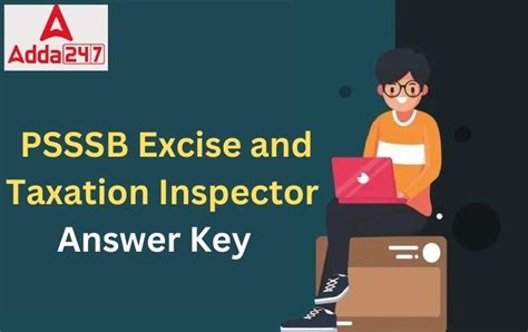 PSSSB Excise Inspector Final Answer Key 2023 Out, Download PDF