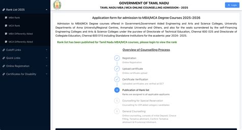 TANCET MBA, MCA rank list 2025 released at tancet.annauniv.ed: Check ...