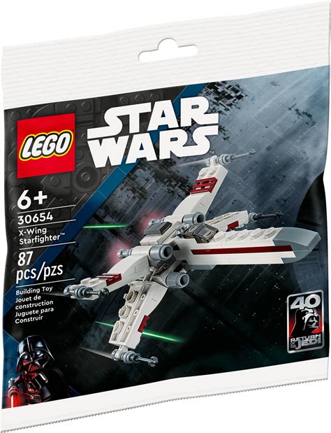 LEGO Star Wars X-Wing Starfighter 30654 Building Toy Set (87 Pieces) - Walmart.com