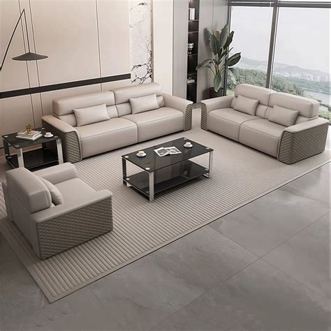 7 Seater Sofa Set: Simple Sofa & Stylish Combination for Elegant Livin ...