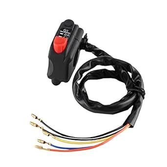Motorcycle Handlebar Switch, Keenso Motorbike 7/8 Handlebar Mount ...