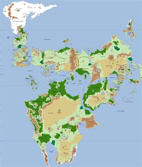Mappa Di Westeros E Essos Ad Alta Risoluzione Mondo Conosciuto | Il